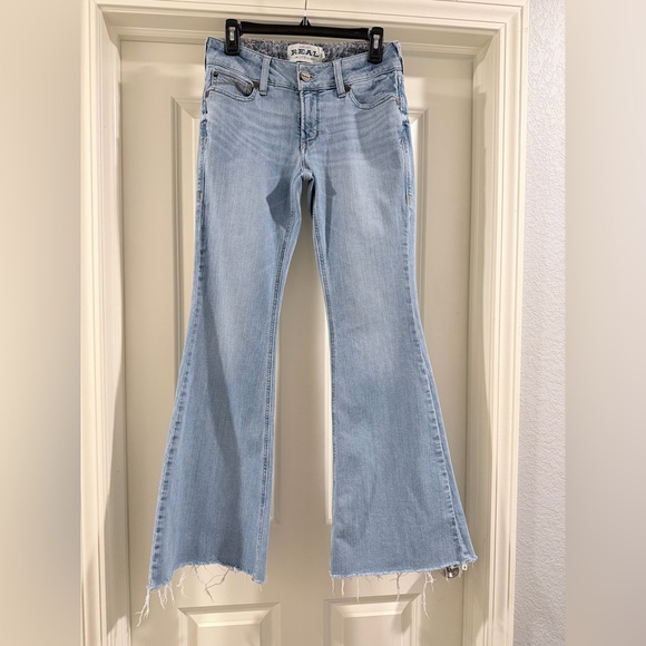 Ariat Denim - Ariat Light Blue Flare Jeans for Women